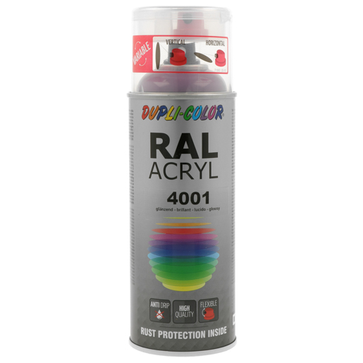 Dupli Color RAL-Acryl-Spray glz 400 ml 556319 RAL 4001 rotlila